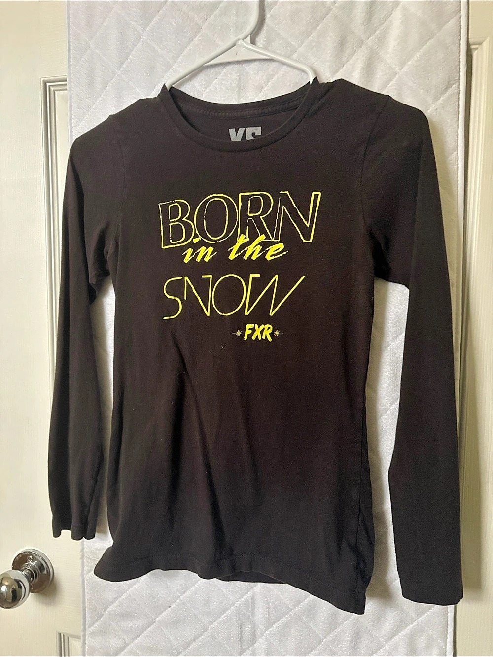 XS FXR Born in the Snow Long Sleeve Tee Size XS